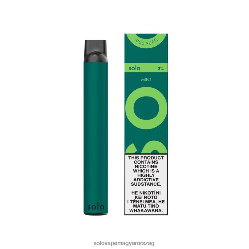 Solo eldobható vape menta | Solo Vape Recycling 226JL1