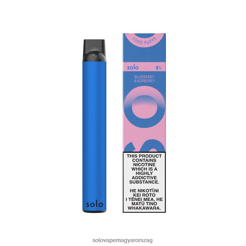 Solo eldobható vape paradise kollekció áfonyás málna | Solo Vape Recycling 226JL19