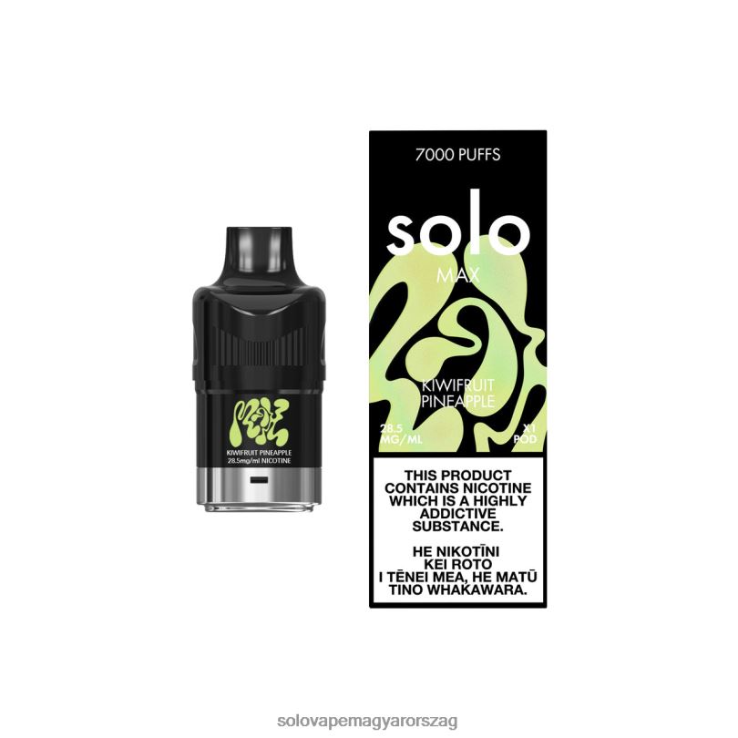 Solo MAX hüvely kivi ananász | Solo Vape Budapest 226JL87