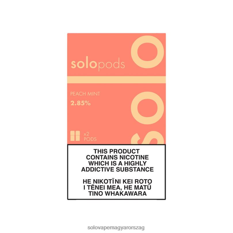 Solo cseredoboz 2 db barack menta | Solo Vape Budapest 226JL57