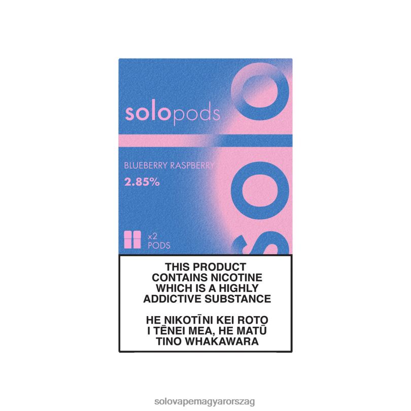 Solo cseredoboz 2 db áfonyás málna | Solo Vape Puffs 226JL53